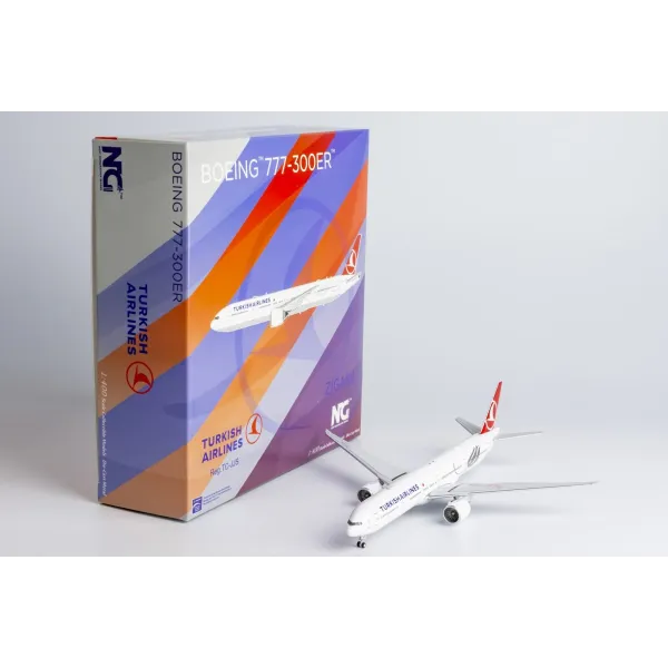 Turkish Airlines Boeing 777-300 Diecast - TC-JJS - 1/400