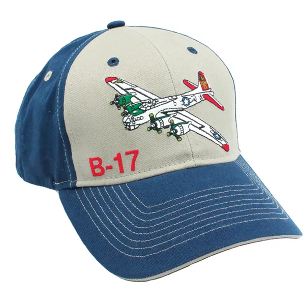 B-17 Embroidered Baseball Cap