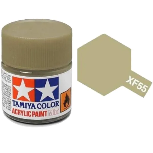 Tamiya XF-55 Deck Tan Matt Acrylic Paint 10ml