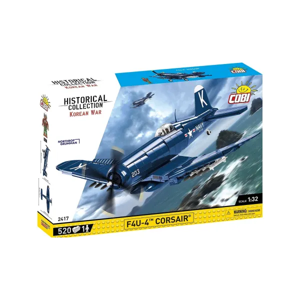 F4U-4 Corsair Brick Model Kit