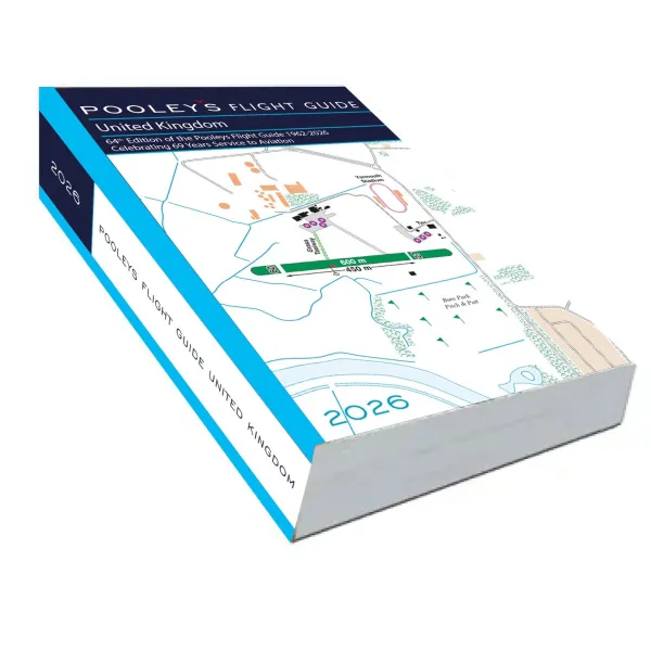 Pooleys 2026 UK Flight Guide Bound Edition