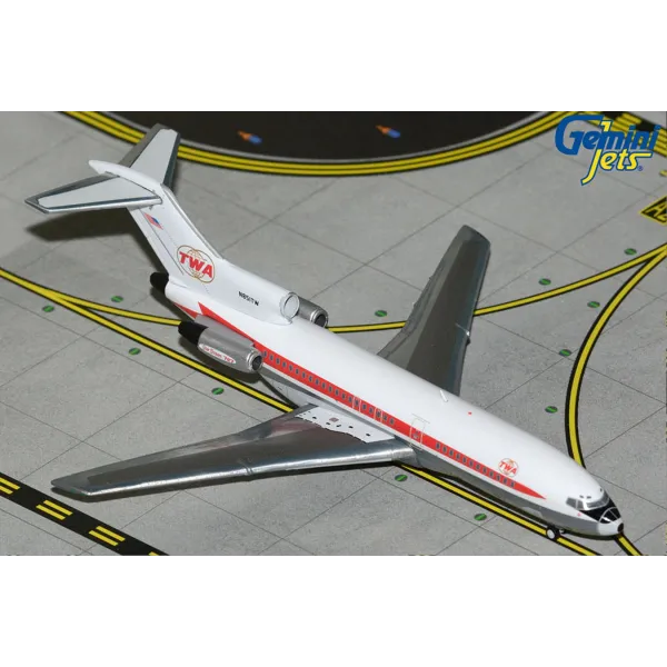 Gemini Jets TWA Boeing 727-100 'Twin Globes' Livery Diecast - N298US - 1/400