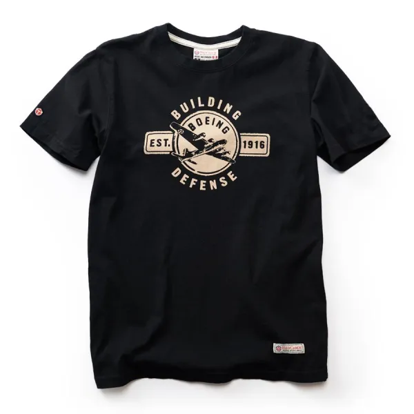 Red Canoe Boeing Building Defense T-Shirt