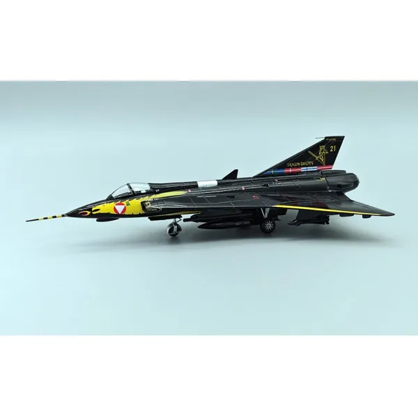 SAAB Draken Austrian Air Force ' Dragon Knights ' 2005 Diecast - 1/72
