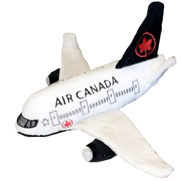 Air Canada Plush Airplane Toy