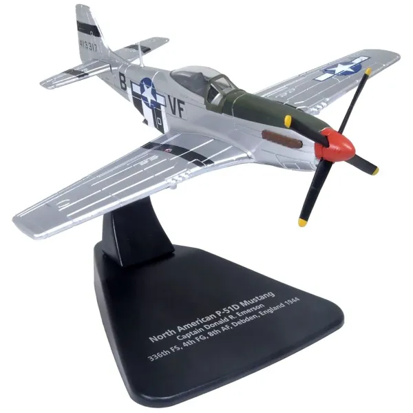 P-51D Mustang - Capt. D.R. Emerson, 8th AF. Debden 1944 Diecast - 1/7