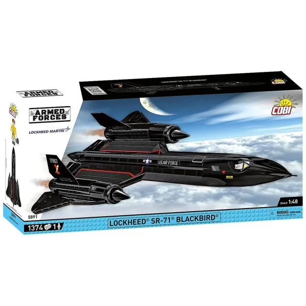 Lockheed SR-71 Blackbird Brick Model Kit