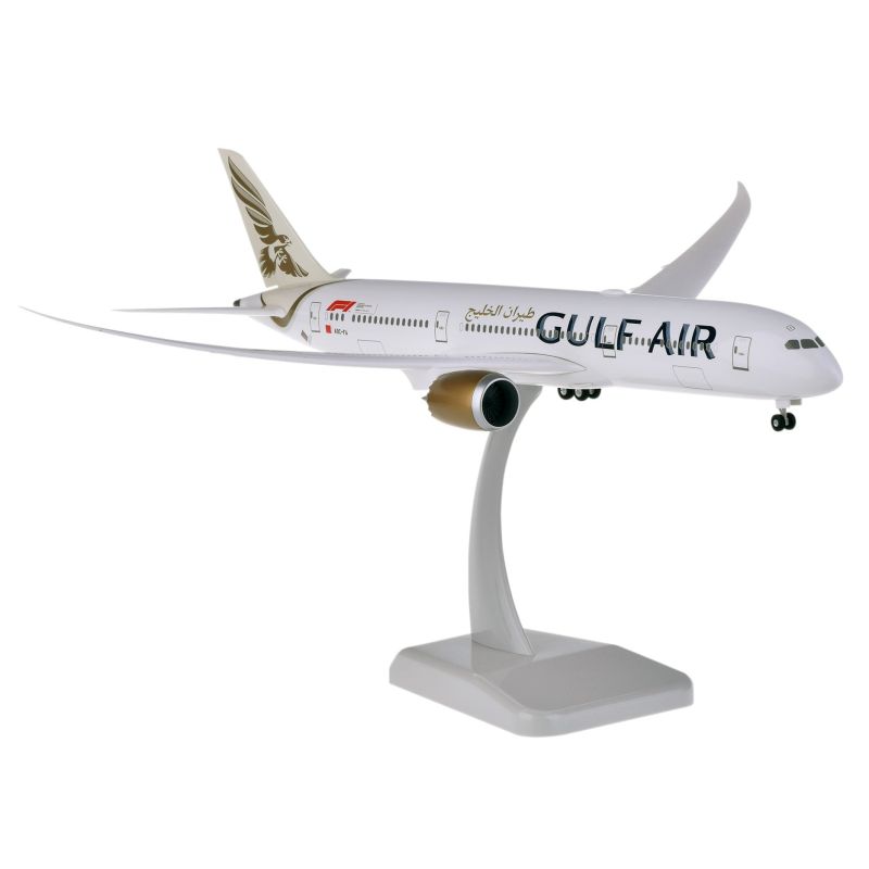 Hogan Wings Gulf Air Boeing 787-9 - A9C-FA Plastic Model - Scale 1