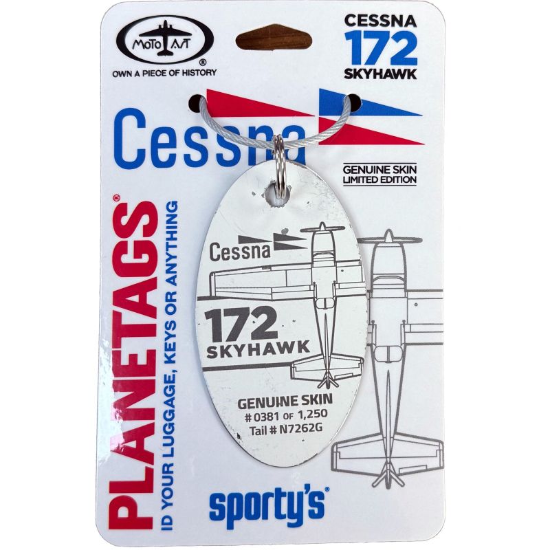 セスナ C172 タグ キーホルダー 赤白 Planetags Cessna セスナ C172 タグ キーホルダー 赤白 Planetags Cessna - メルカリ
