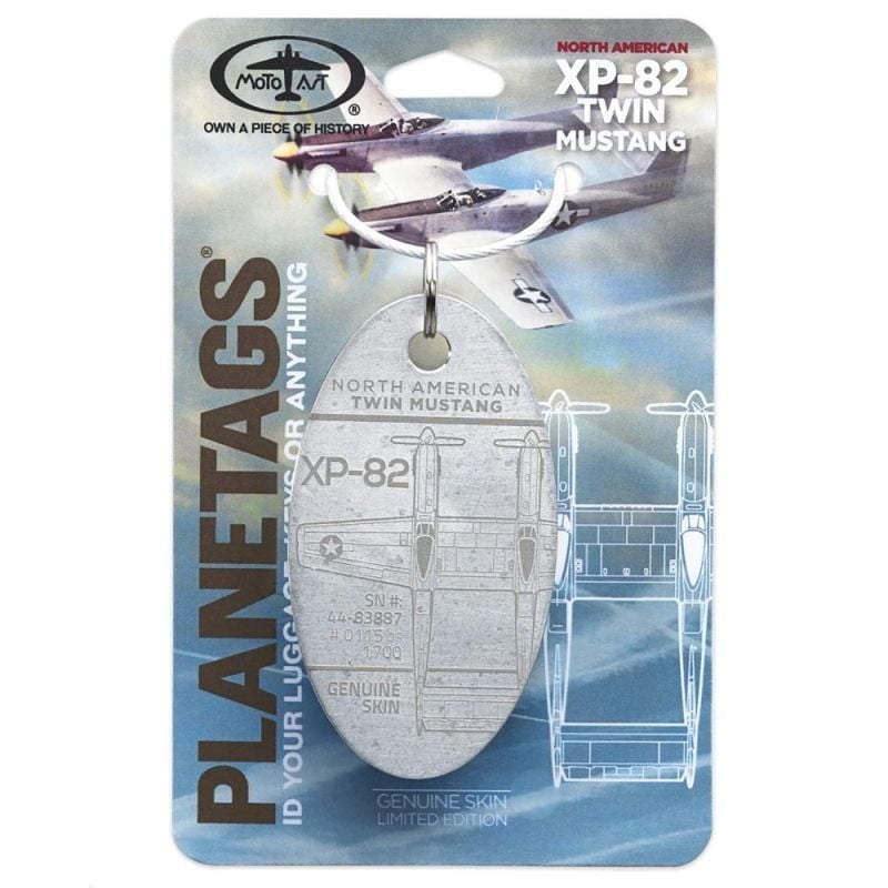 Planetags XP-82 Twin Mustang PlaneTag - #44-83887 - Exterior