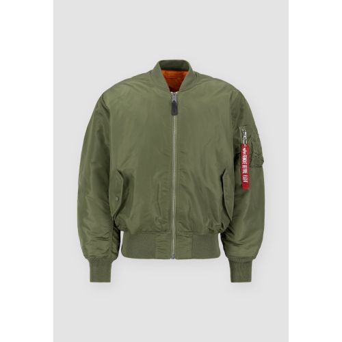 ALPHA ma-1 flight jacket USA製 olive Alpha Industries Lightweight MA-1 Jacket Men's Casual