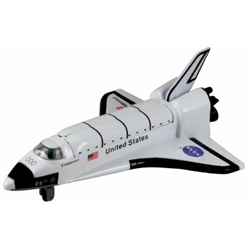 Die Cast Large Pull Back Space Shuttle