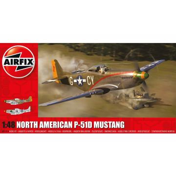 Airfix North American P-51D Mustang 1:48 Plastic Kit