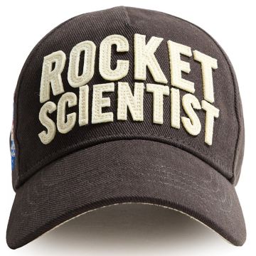 Red Canoe Rocket Scientist Kids Cap - Slate