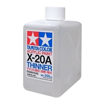 Tamiya X-20A Thinners for Acrylic Paint - 250ml