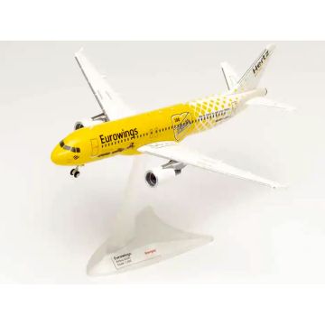 Eurowings Airbus A320-200 "Hertz 100 Years" Plastic Model - D-ABDU - 1/200