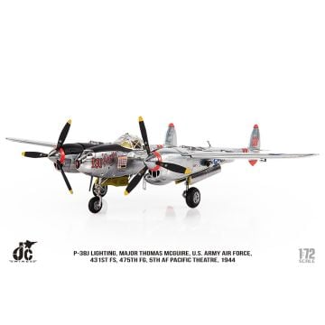 P-38J Lightning Major Thomas Mcguire US Army Air Force 431st FS 475th FG 5th AF 1944 Diecast - 1/72