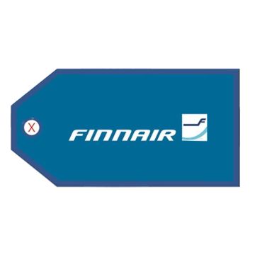 Finnair Baggage Tag