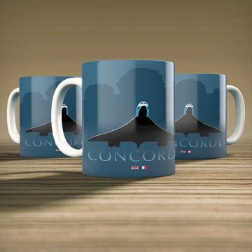 Concorde Mug by Peter McDermott