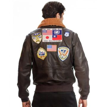 Top Gun G-1 Official Leather Jacket