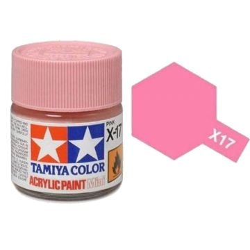 Tamiya X-17 Pink Gloss Acrylic Paint 10ml