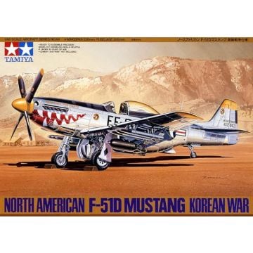 Tamiya F-51D Mustang Korean War 1:48 Plastic Kit