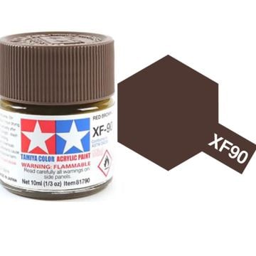Tamiya XF-90 Red Brown 2 Matt Acrylic Paint 10ml