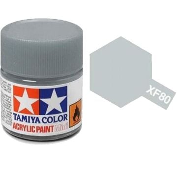 Tamiya XF-80 Naval Sea Grey Matt Acrylic Paint 10ml