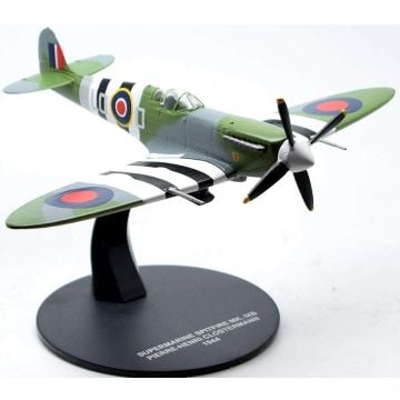 Spitfire MK1XB Pierre Henri Clostermann 1944 Diecast Model - Scale 1:72