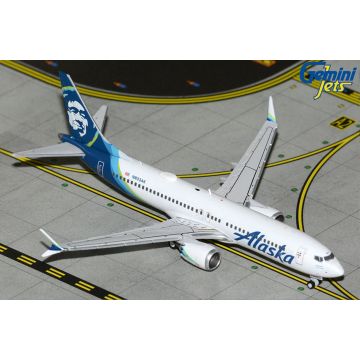 Gemini Jets Alaska Airlines Boeing 737 Max 8 Diecast - N803AK - 1/400