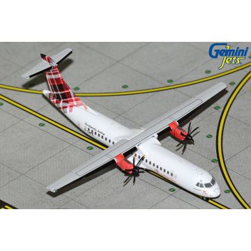 Gemini Jets Loganair ATR 72-600 Red Livery Diecast - G-LMTE - 1/400