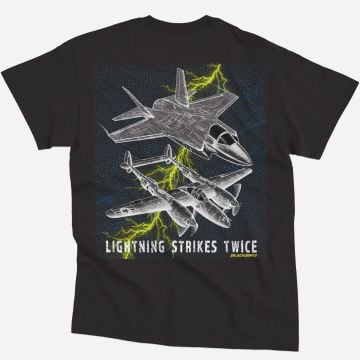 F-35 Lightning Strikes Twice T-Shirt