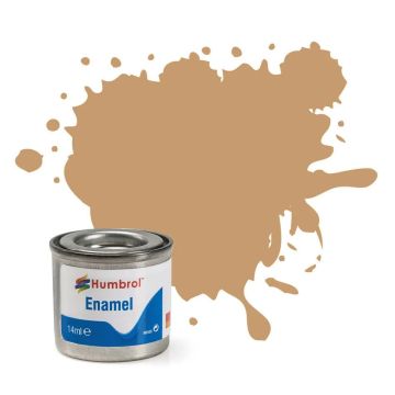 Humbrol No. 94 Brown Yellow Matt Enamel Paint 14ml