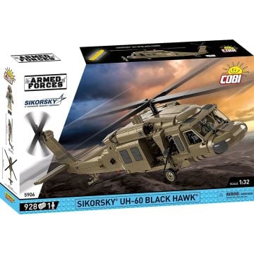 Sikorsky UH-60 Black Hawk Brick Model Kit