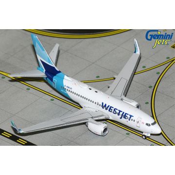 Gemini Jets WestJet Airlines B737-700W Diecast - C-GWJO - 1/400