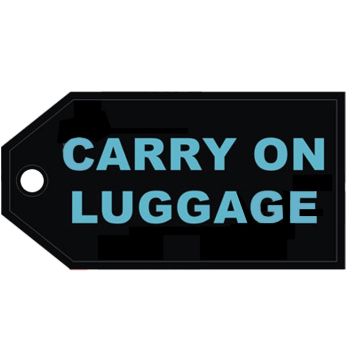 Carry On (Luggage) Baggage Tag