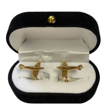 Spitfire Cufflinks - Gold Plated