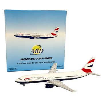 British Airways Boeing 737-800 Diecast - G-OXLA - 1/400