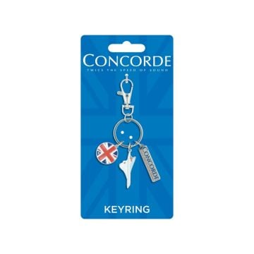 Concorde Trinket Keyring