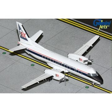 Gemini Jets Business Express Airlines Saab 340A "Delta Livery" Diecast - N749BA - 1/200
