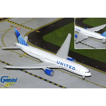 Gemini Jets United Airlines Boeing 777-200ER Flaps Down Diecast - N798UA - 1/200