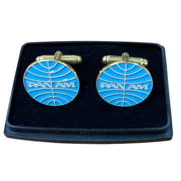 Pan Am Logo Cufflinks