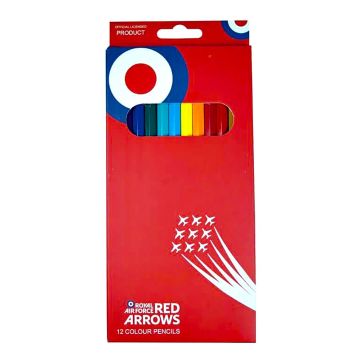 Red Arrows Coloured Pencils - Pack of 12