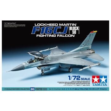 Tamiya F-16 CJ Fighting Falcon - Block 50 1:72 Plastic Kit