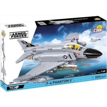 F-4 Phantom II - USS Midway Brick Model Kit