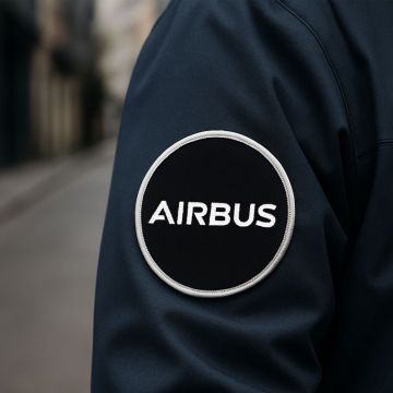 Airbus Logo 10cm Velcro Patch
