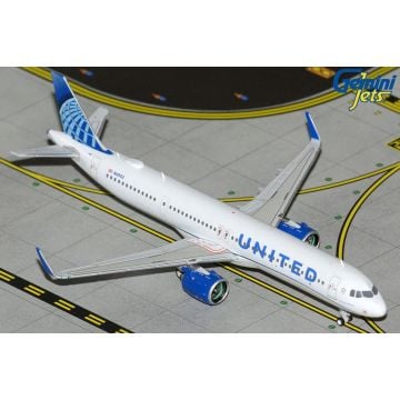 Gemini Jets United Airlines Airbus A321 neo Diecast - N14502 - 1/400