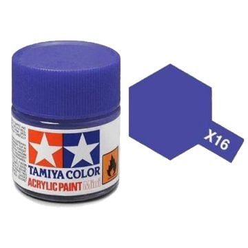 Tamiya X-16 Purple Gloss Acrylic Paint 10ml