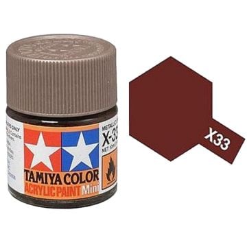 Tamiya X-33 Titan Bronze Gloss Acrylic Paint 10ml