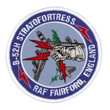 B-52H Stratofortress RAF Fairford Embroidered Patch